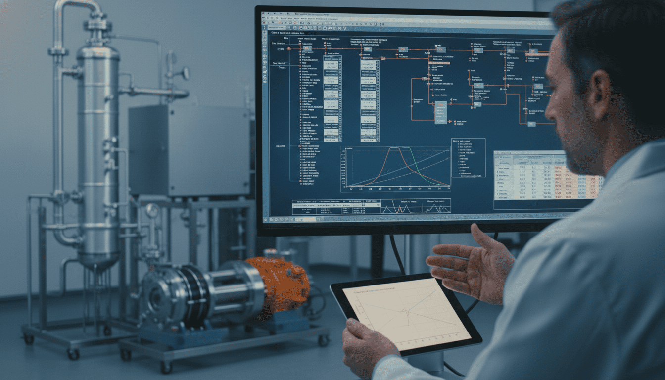 Теплофизическая модель криогенной ВРУ ААж-450-16 для получения чистого азота под давлением